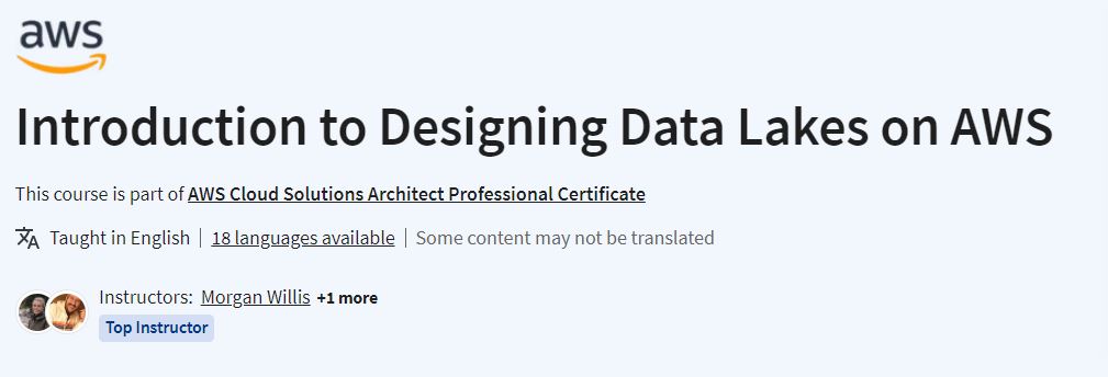 Introduction to Designing Data Lakes on AWS