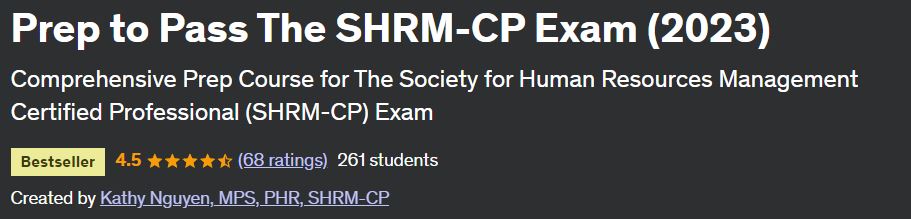 Prep to Pass The SHRM-CP Exam (2023)