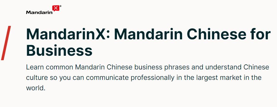 Mandarin Chinese for Business