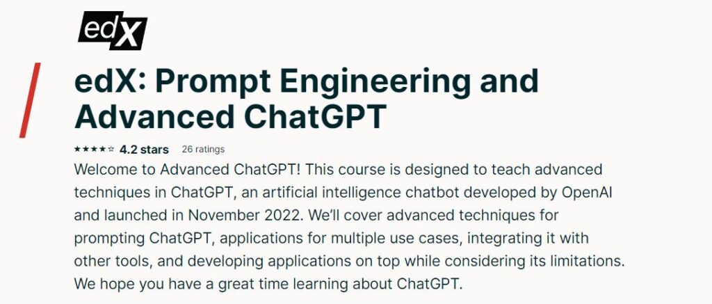 Prompt Engineering and Advanced ChatGPT