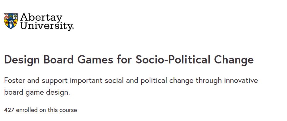 Design Board Games for Socio-Political Change