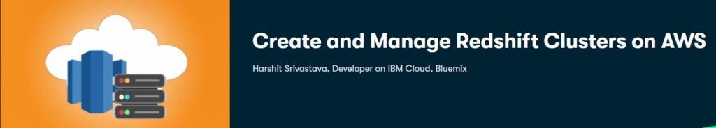 Create and Manage Redshift Clusters on AWS