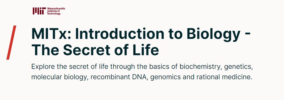 Introduction to Biology - The Secret of Life