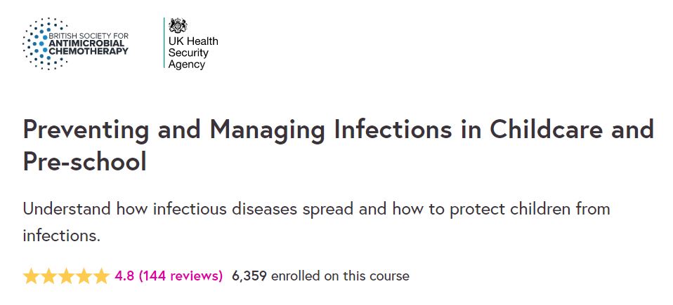 Preventing and Managing Infections in Childcare and Pre-school