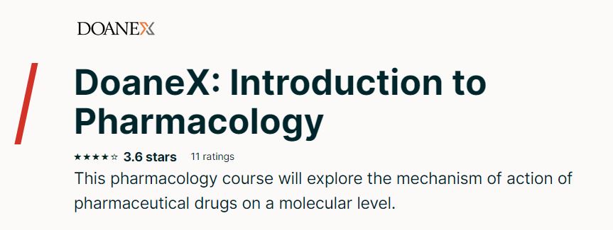 Introduction to Pharmacology