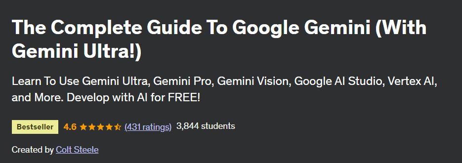 The Complete Guide To Google Gemini (With Gemini Ultra!)