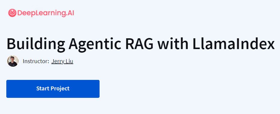 Building Agentic RAG with LlamaIndex