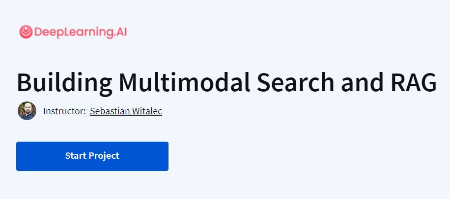 Building Multimodal Search and RAG