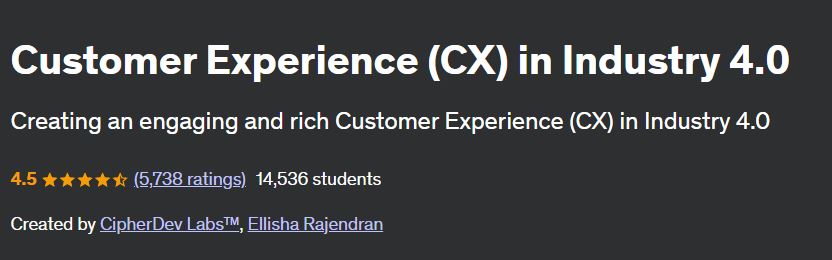 Customer Experience (CX) in Industry 4.0