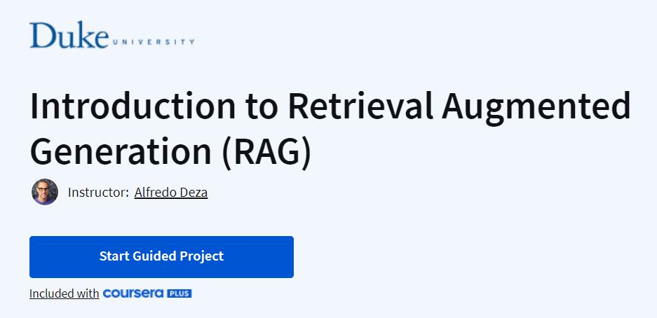 Introduction to Retrieval Augmented Generation (RAG)